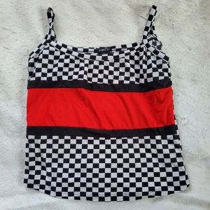 Rue 21 Tank Crop Top, Sz L
